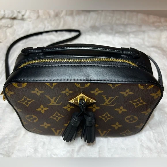 LOUIS VUITTON
Black Monogram Canvas Saintonge - Picture 5 of 16